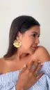Brinco Flor Elegante