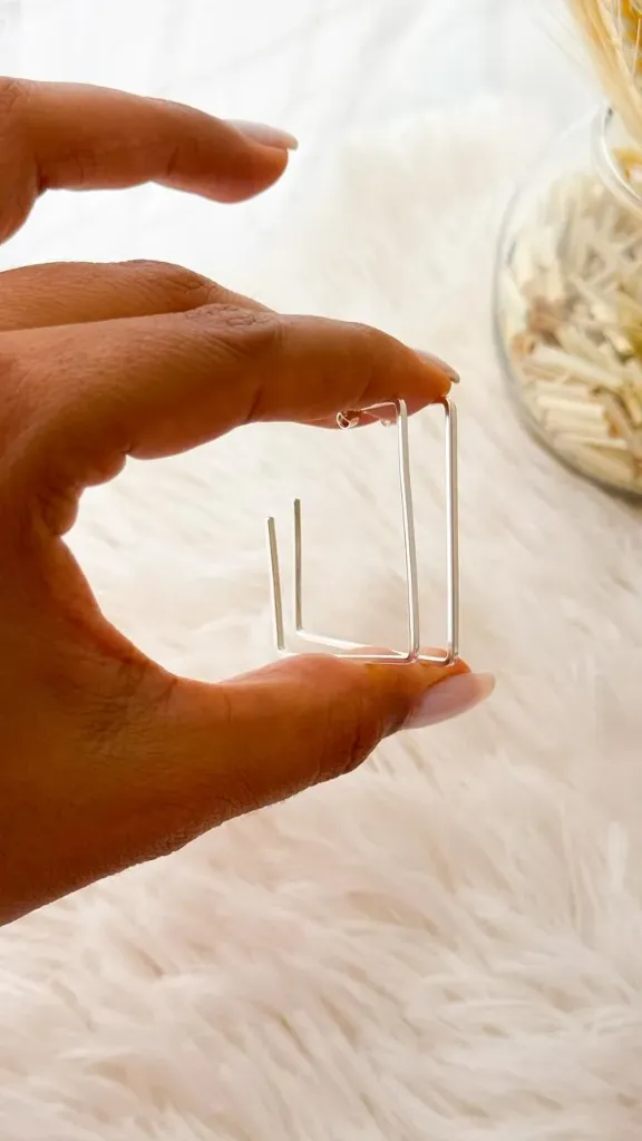 Argola Quadrada Clean