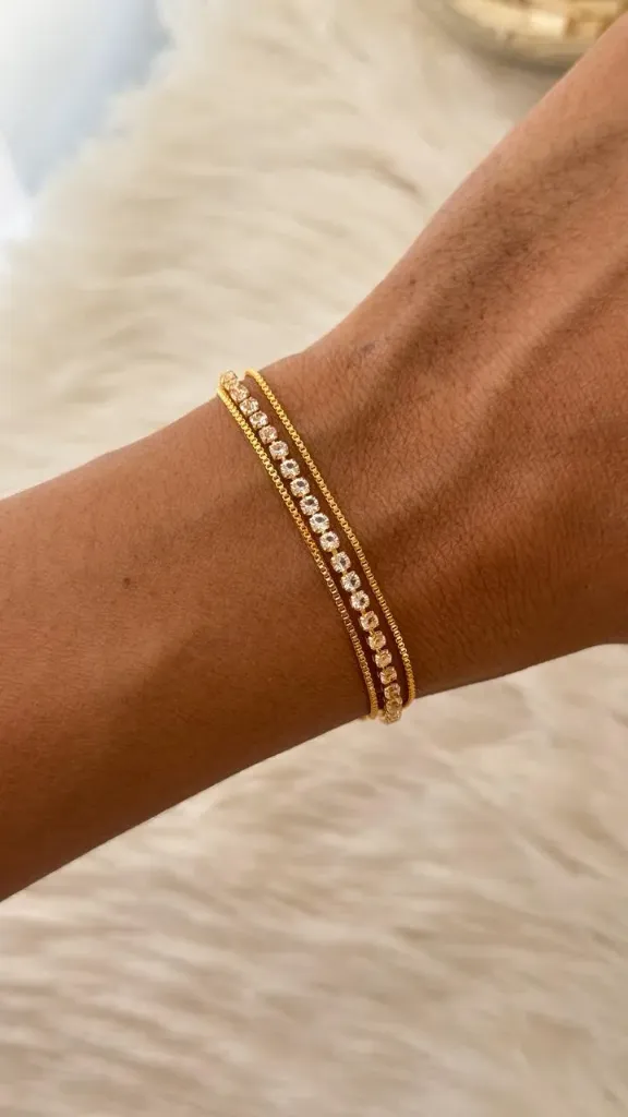 Pulseira tripla Riviera